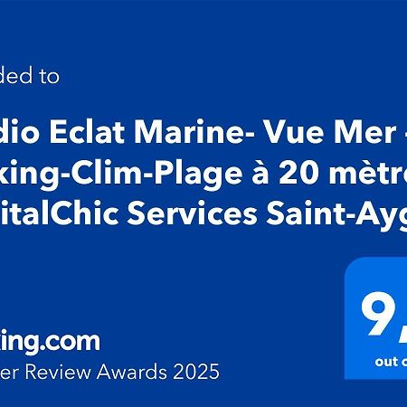 Studio Eclat Marine 3 Etoiles - Vue Mer - Parking-Clim-Plage A 20 Metres - Capitalchic Services Saint-Aygulf Frejus Bagian luar foto