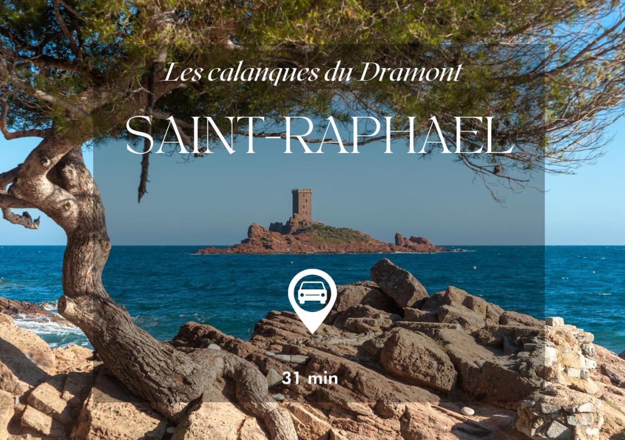 Studio Eclat Marine 3 Etoiles - Vue Mer - Parking-Clim-Plage A 20 Metres - Capitalchic Services Saint-Aygulf Frejus Bagian luar foto