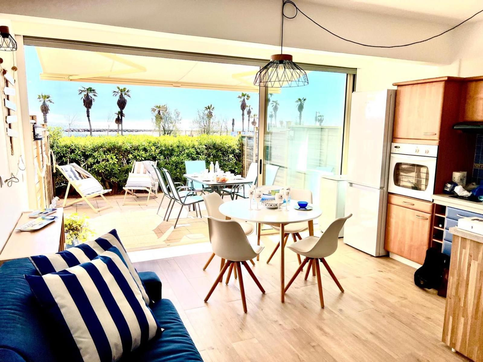 Studio Eclat Marine 3 Etoiles - Vue Mer - Parking-Clim-Plage A 20 Metres - Capitalchic Services Saint-Aygulf Frejus Bagian luar foto