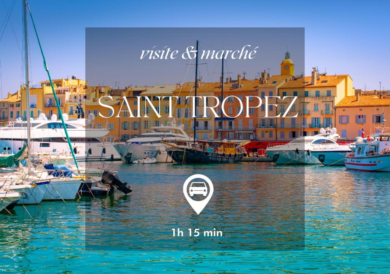 Studio Eclat Marine 3 Etoiles - Vue Mer - Parking-Clim-Plage A 20 Metres - Capitalchic Services Saint-Aygulf Frejus Bagian luar foto