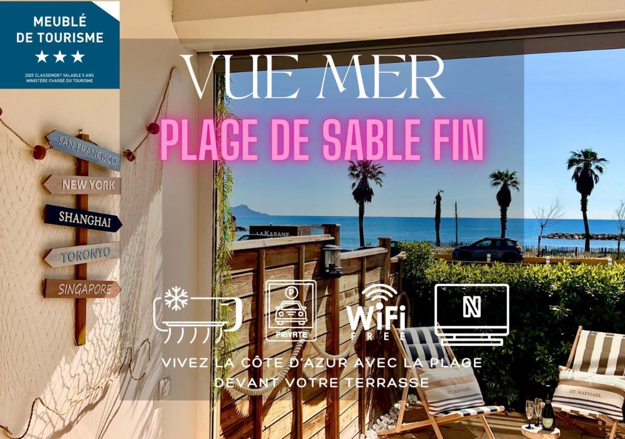 Studio Eclat Marine 3 Etoiles - Vue Mer - Parking-Clim-Plage A 20 Metres - Capitalchic Services Saint-Aygulf Frejus Bagian luar foto